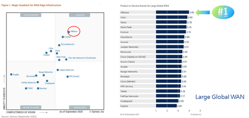 Gartner Report 四大評比指標